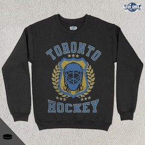 Toronto Womens Hockey Crewneck, Women Sports Sweatshirt, Female Sports Clothing, Hockey Fan Gift, Hockey Lover Apparel, Vintage Sweater