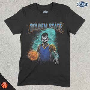 Golden State Basketball Shirt, American Team Sports Tee, US Sports Clothing, Basketball Fan Gift, Basketball Lover Apparel, Vintage, Warrior