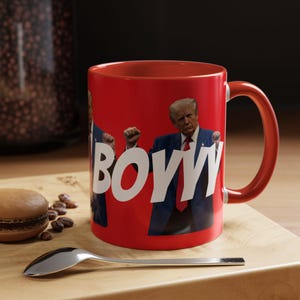 Funny Political YEAAA BOYYY Donald Trump Accent Coffee Mug  - Great for Trump Fans, Gift for Election Day, Humor for Coffee Lovers