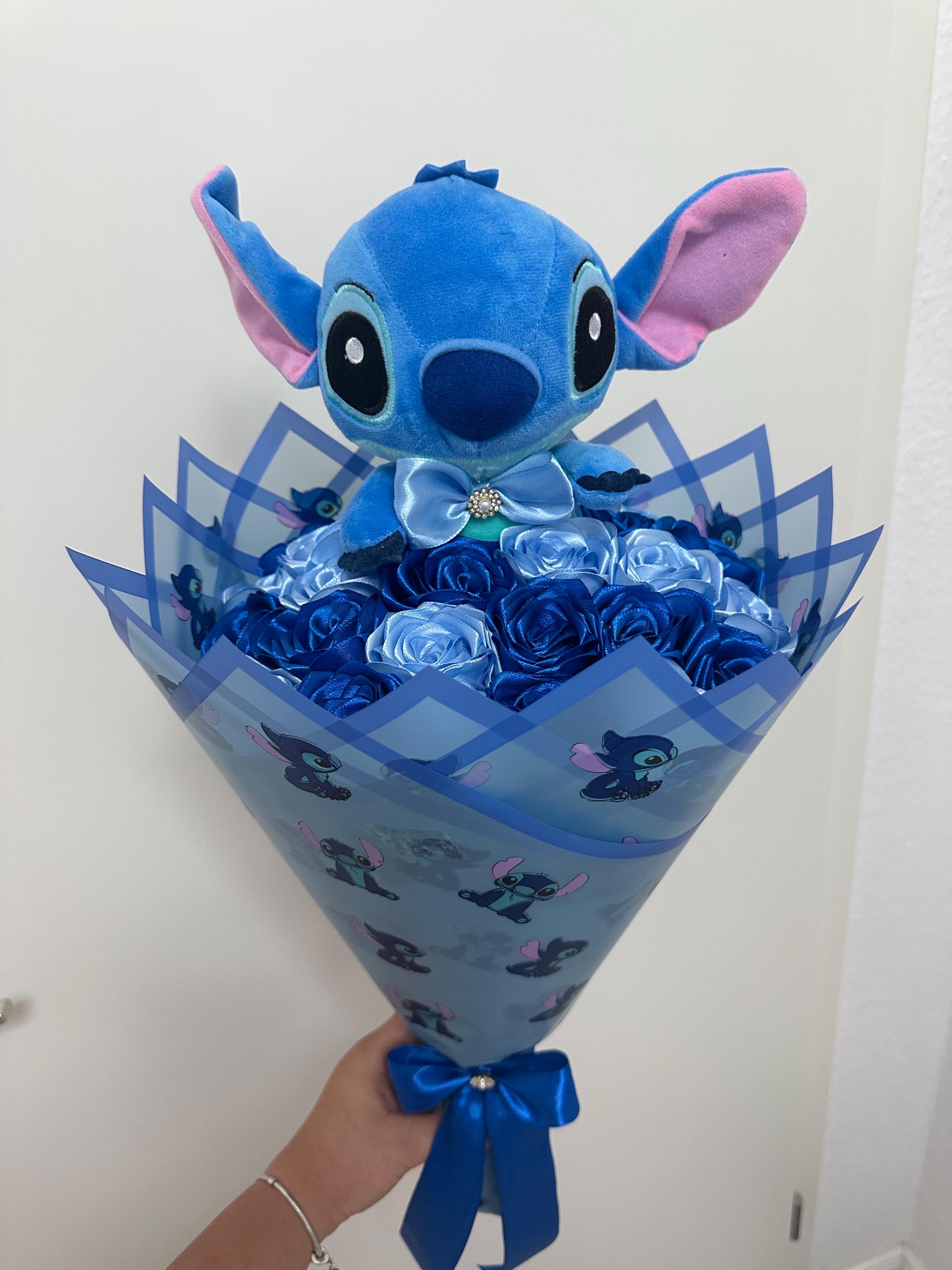 Stitch Eternal Roses Stitch Plush Eternal Rose Bouquet. Ramo Buchon. Gift for Couples for ...