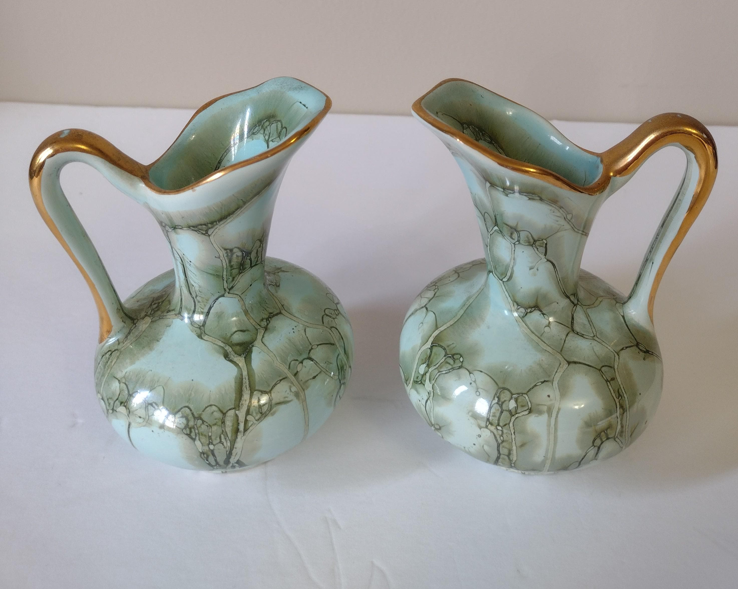 ビンテージgouda pottery Holland flower base Gouda Holland Vase - Etsy Canada