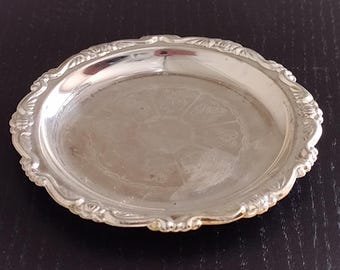 Set of 6 Silver Plated EP On Steel Diameter of 4 Inches from Hong Kong