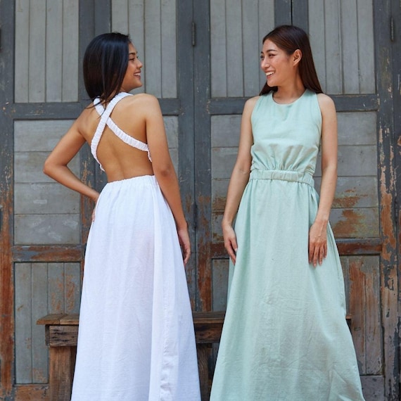 princess polly baby blue dress 7 White Designer Dresses to Rent for Your Bachelorette Party main image 1