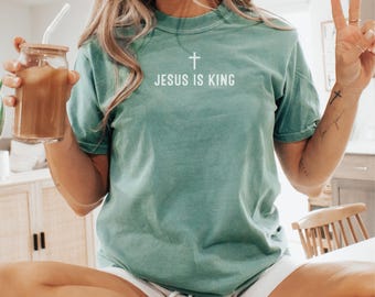 Jesus Is King T-Shirt | Christian Faith, Gospel Design