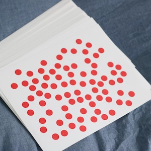 Tarjetas didácticas de matemáticas de Doman: Punto rojo para aprendizaje temprano (Descargar PDF) imagen 4