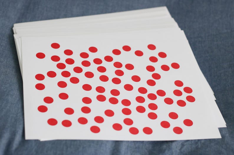 Tarjetas didácticas de matemáticas de Doman: Punto rojo para aprendizaje temprano (Descargar PDF) imagen 3