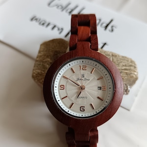 wooden watch, woman watch, engraving watch, personalised watch, customised watch,  gift for her, Mother&#39;s Day gift, gift for girlfriend,