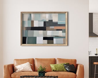 Printable Modern Wall Art | Abstract Print | Moody Painting