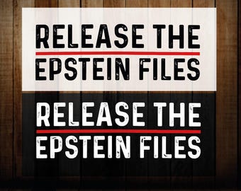Release The Epstein Files DTF Transfer, Truth Seeker Design Iron On Heat Press