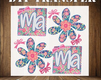 Floral Mama DTF Transfer: Mother's Day Ready To Press