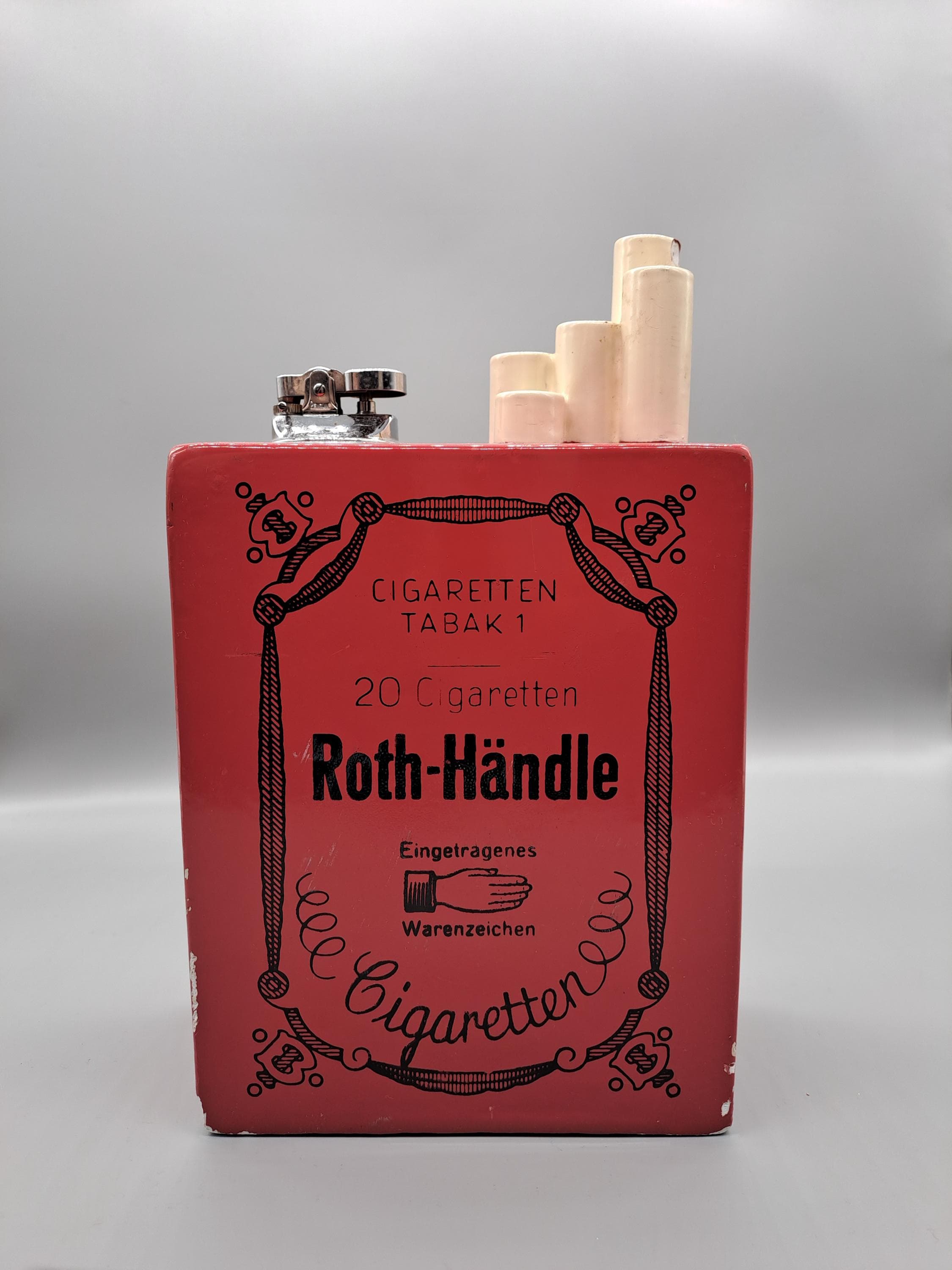 Encendedor Roth-Händle, artículo promocional, años 70
