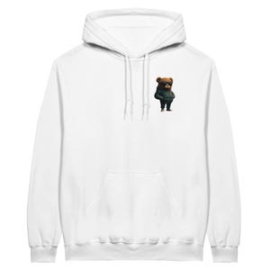 Hoodie met winterbeer