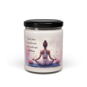 Motivational Soy Candle, Uplifting Scented Candle Gift, Eco-Friendly Long Burn Candle, Mindful Home Decor, Clean Burn Candle