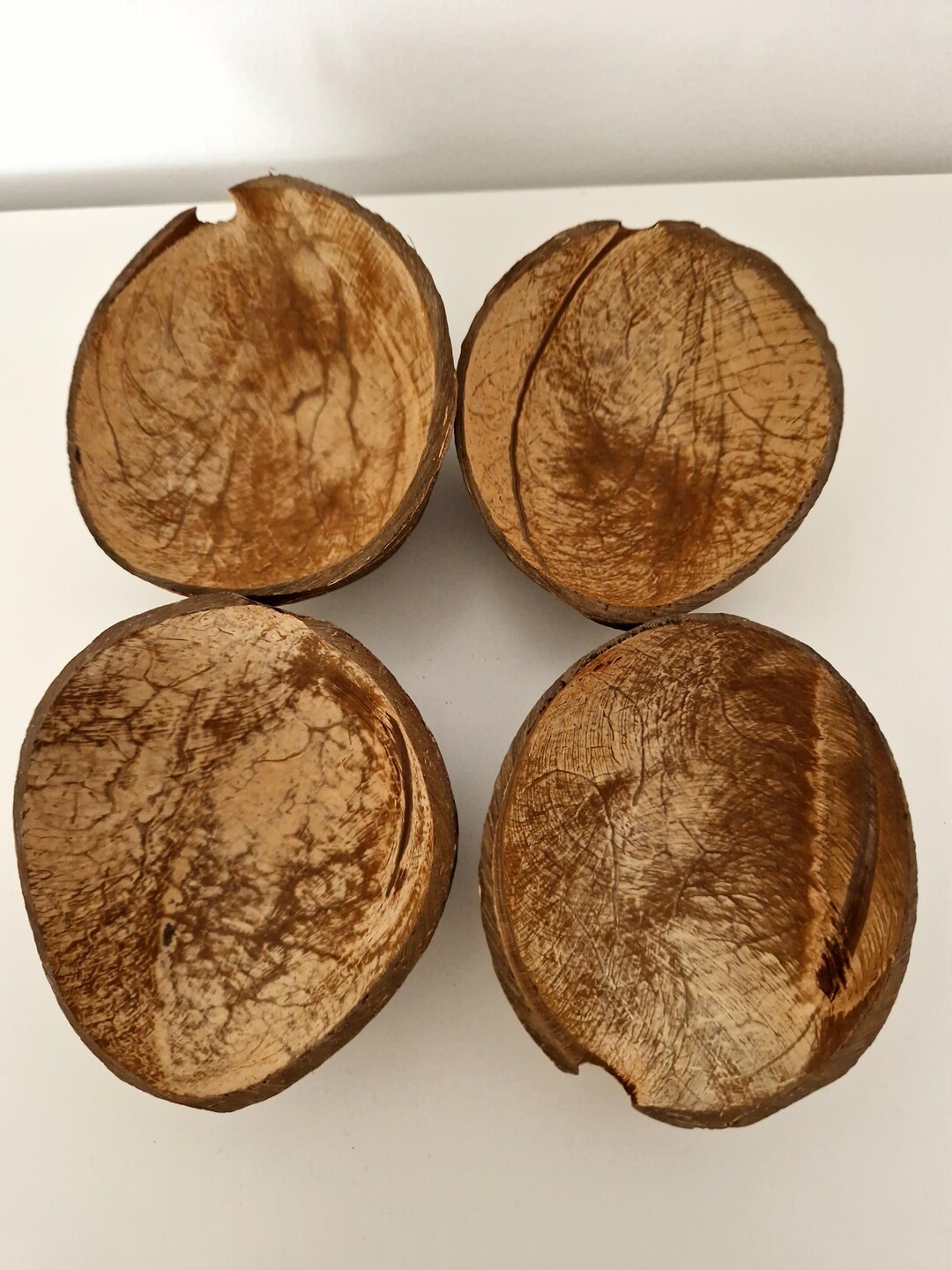 Natural Coconut Shell Bowls – Eco-friendly, Handmade, Durable, Perfect ...