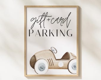 Letreros de carreras retro para fiesta de cumpleaños: Decoración imprimible (Descarga PDF)