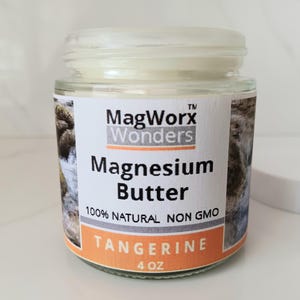 PREGNANCY MAGNESIUM BUTTER - Made with Organic Magnesium from the Zechstein Seabed  -  Magnesium Cream - Magnesium Lotion - Topical