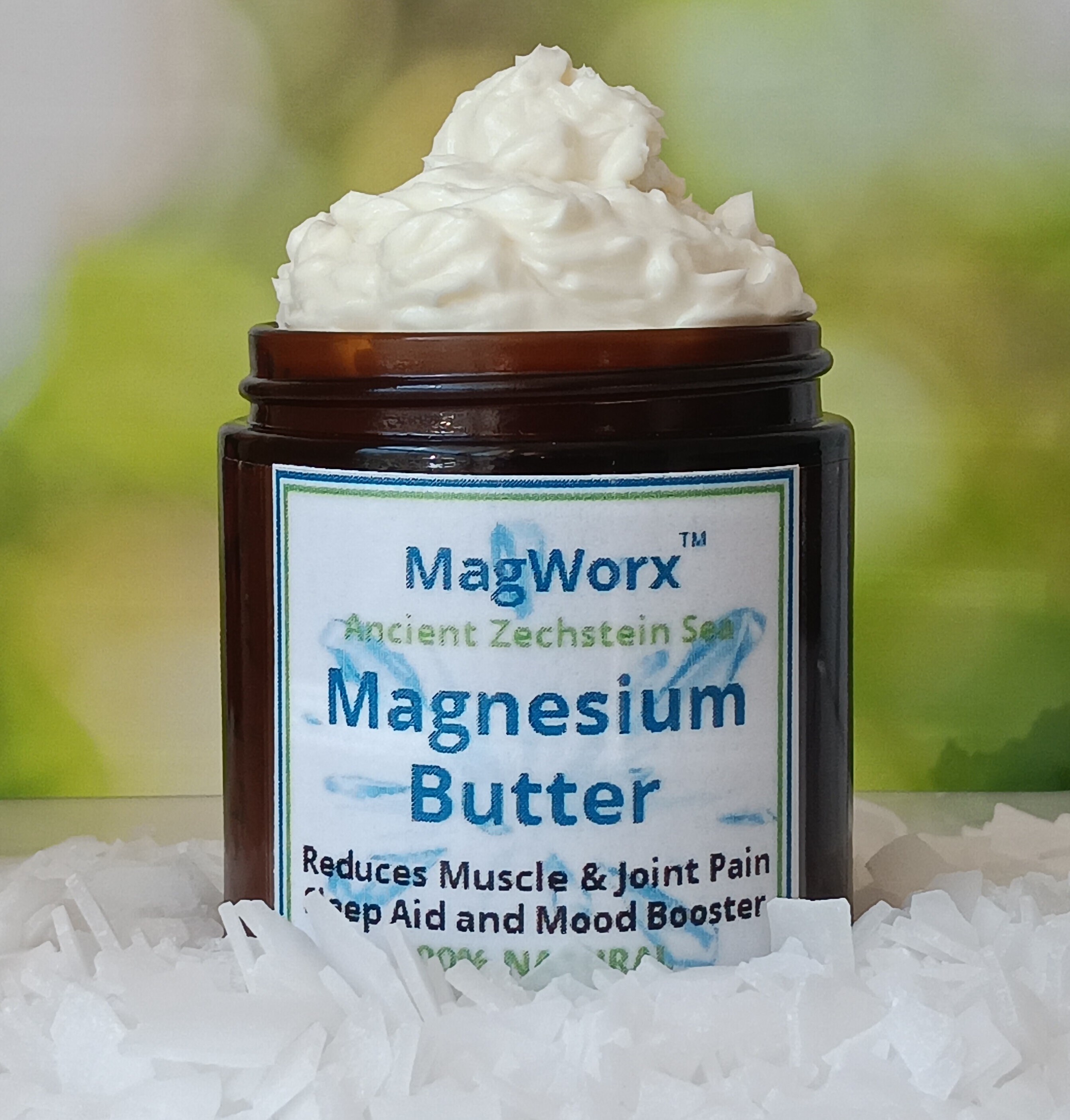 MAGNESIUM LOTION Whipped Magnesium Butter Topical Magnesium Cream