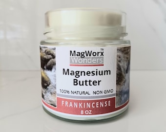 Organic Magnesium Sleep Butter: Natural Muscle Relief with Mango Butter