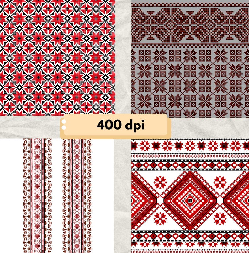 Geometric Art Digital Pattern Seamless Papers Scrapbook Printable ...