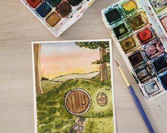 The Shire at Sunset