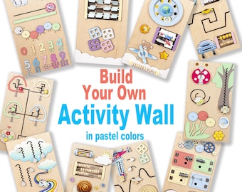 DIY Sensory Panel for Kids | Interactive Sensory wall Activity Board for Early Learning and Development