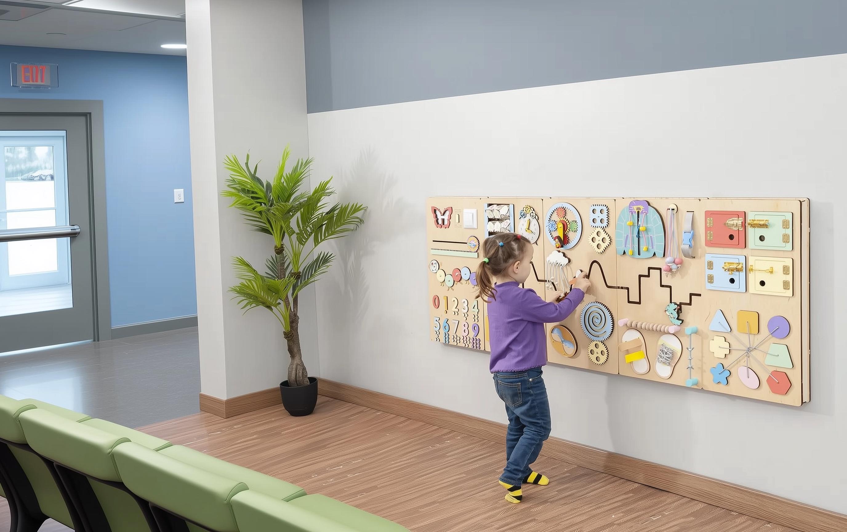 Interactive Activity Wall Panels For Public Installation Wooden Interactive Activity Wall Panels For Public Installation Wooden