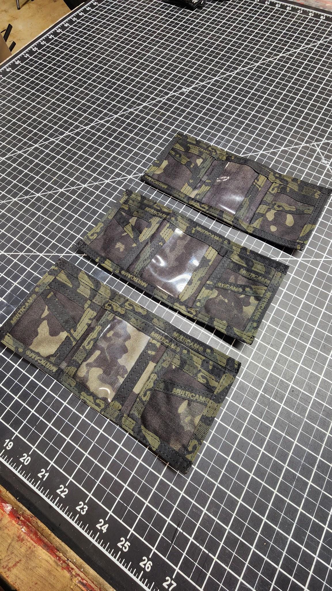 Multicam Black Wallet - Etsy