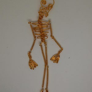 Skelett Anhänger, Skelett Charm