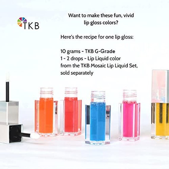TKB Lip Liquid - Pigment Red - Highly Pigmented Cosmetic Lip Color