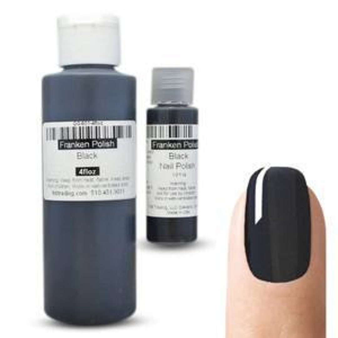 TKB Basic Black Nail Polish Etsy
