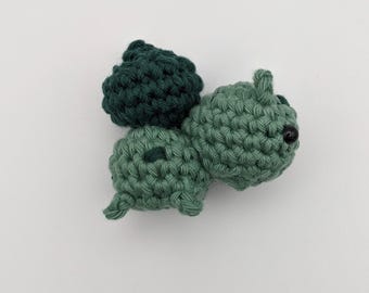 Mini Bulbasaur Crochet Pattern