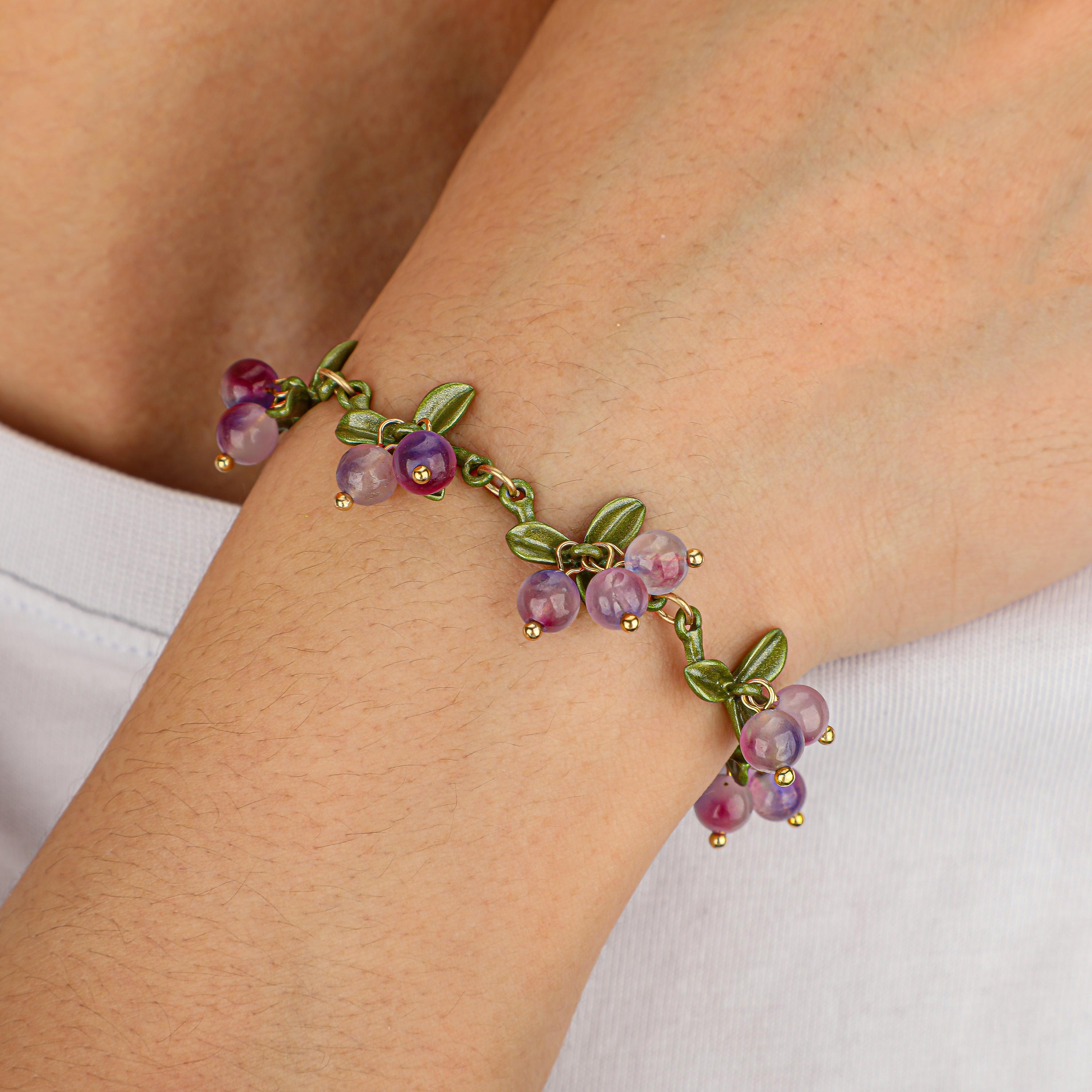 Beaded Fruit Bracelets