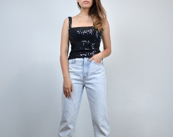 sequin 70s top