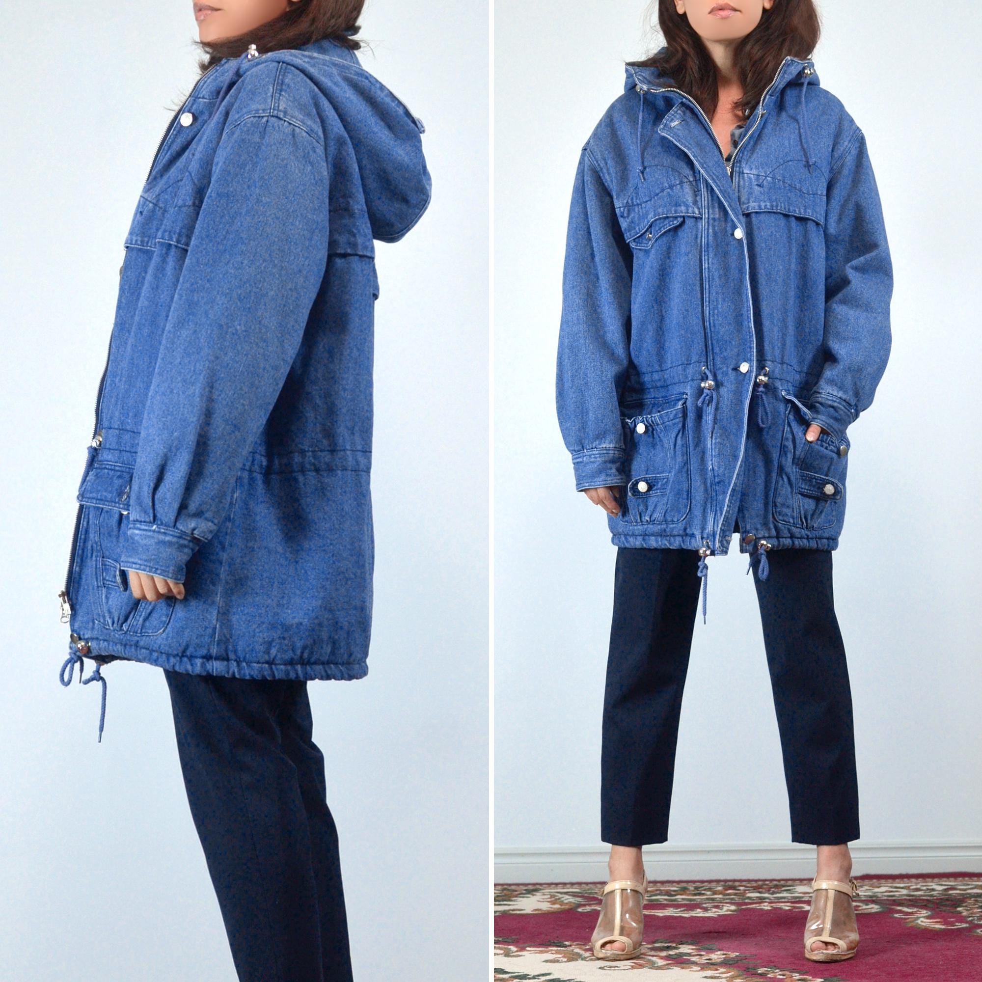 ジャケット・アウター <80s~ Denim Half Coat Jacket > 80s Braxton Faded Denim Jacket, Vintage Rifle-wash 30-30