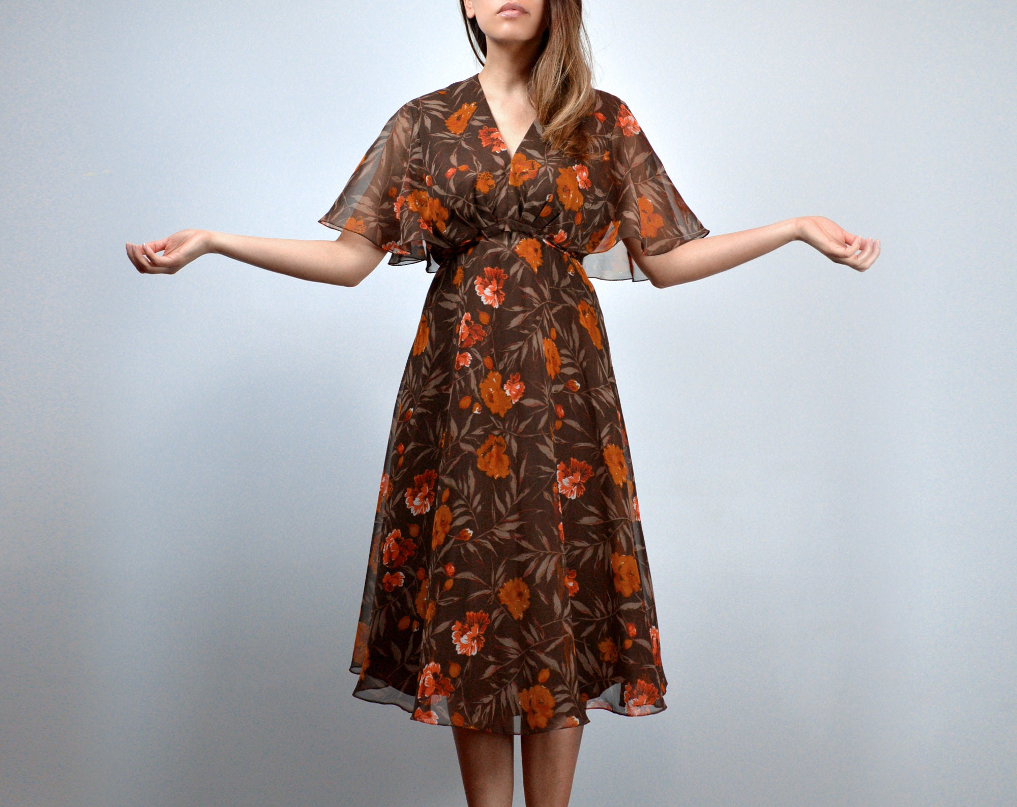 70's Vintage Floral dress