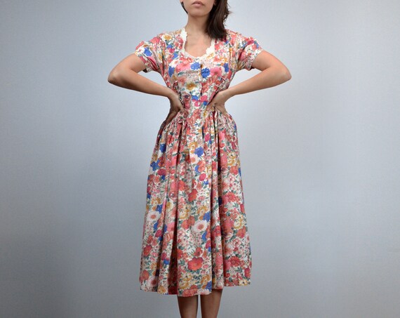 Vintage Prairie Dress - Medium to Large | Womens … - image 3