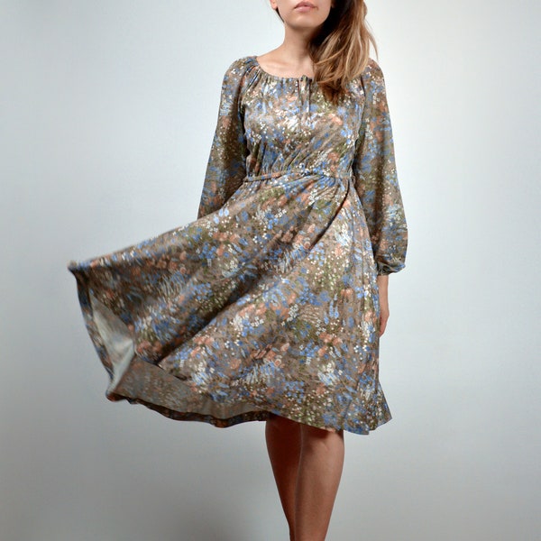 Fall Peasant Dress Etsy