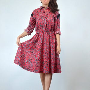 Vintage 1980&#39;s Western Dress, M |  Cowgirl Country Rodeo