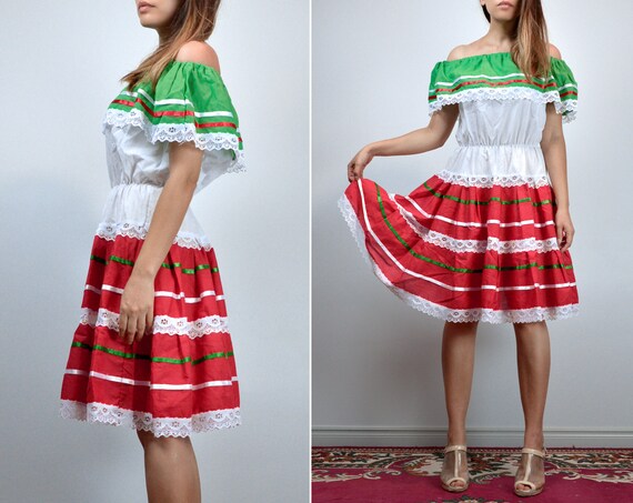 Día De Los Muertos Costume Womens Red 