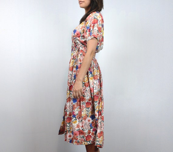 button up dress vintage