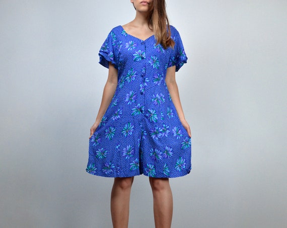Vintage 1990s Floral Romper Vintage 1990s Floral Romper