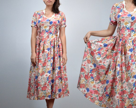Vintage Prairie Dress - Medium to Large | Womens … - image 1