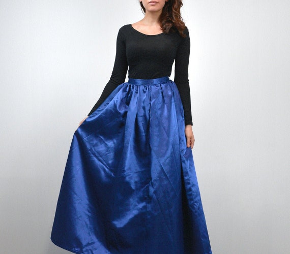 Light royal cheap blue skirt