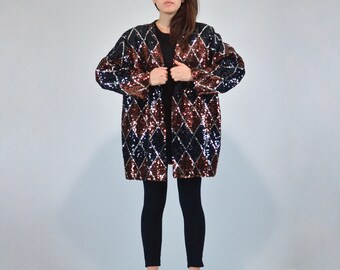 sequin jacket size 20