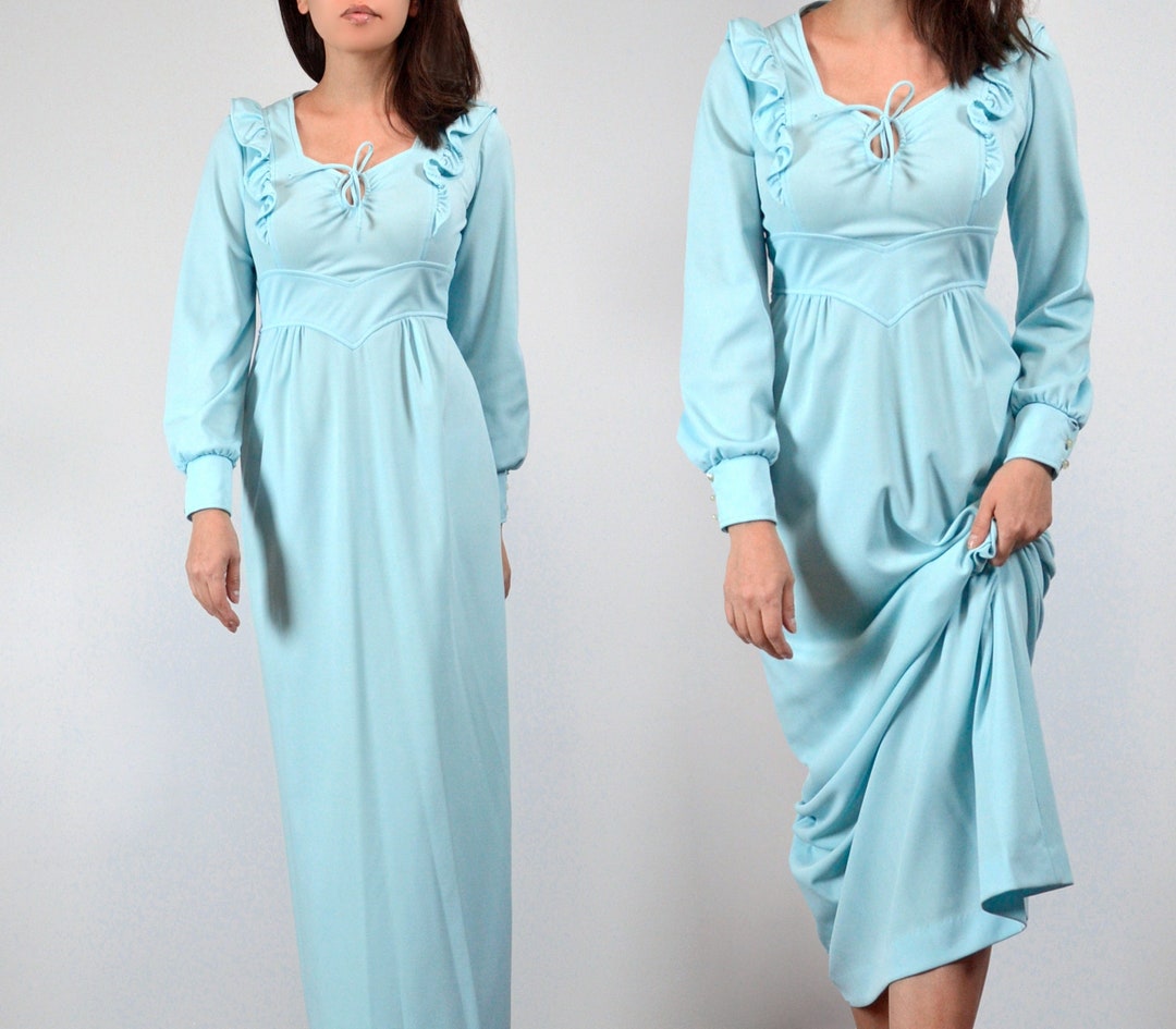 Vintage Sky Tie Dress
