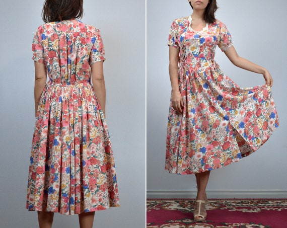 Vintage Prairie Dress - Medium to Large | Womens … - image 4