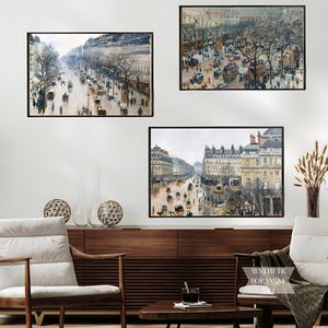 Vintage European Landscape Oil Painting Gallery Wall Set (Digital Download)