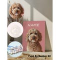 Custom Pet Portraits Using Pet Photo Paint By Number Kit Personalized Dog Cat Portraits Paint by Number,DIY Paint By Number Pet Lover Gift product logo