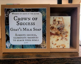 Crown of Success Goat's Milk Soap, Spiritual Soap