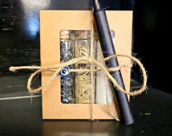 Against Evil Works Spell Kit – Protection Ritual Kit – Evil Eye Protection – Conjure Protection Spell – Spiritual Cleansing Kit